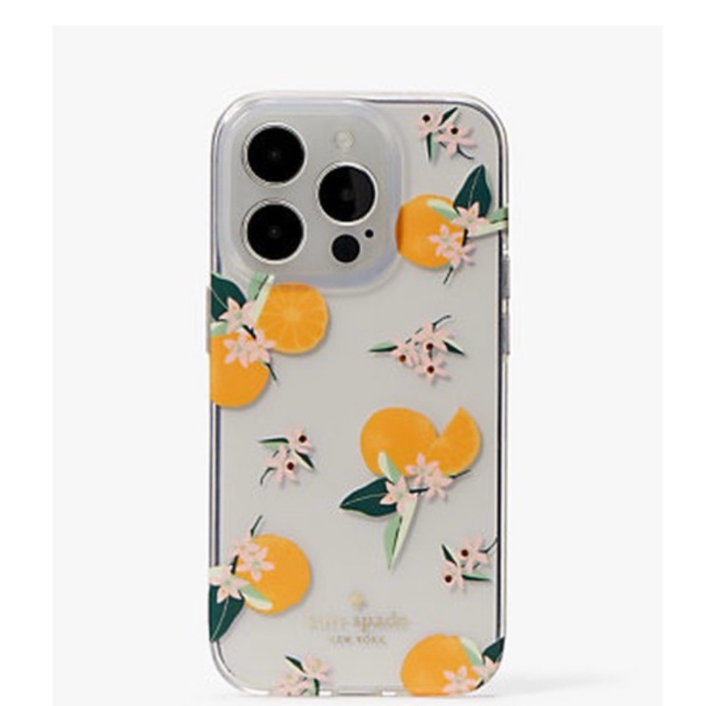 kate spade Orange Floral iPhone Case